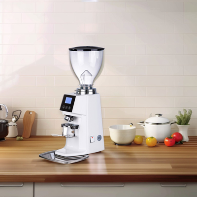 Legatura di alluminio / ABS Macchine per macinare i chicchi di caffè commerciale 12 kg Capacità elevata