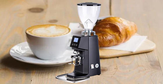 Macchine per il caffè senza dosi 220V in acciaio inossidabile con contenitore di polvere di caffè