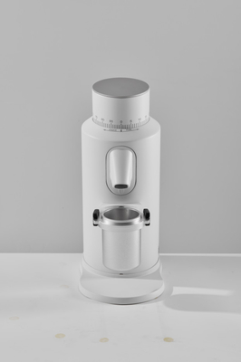 Trituratrice di fagioli espresso personalizzata con fusto piatto da 64 mm e capacità di 120 g