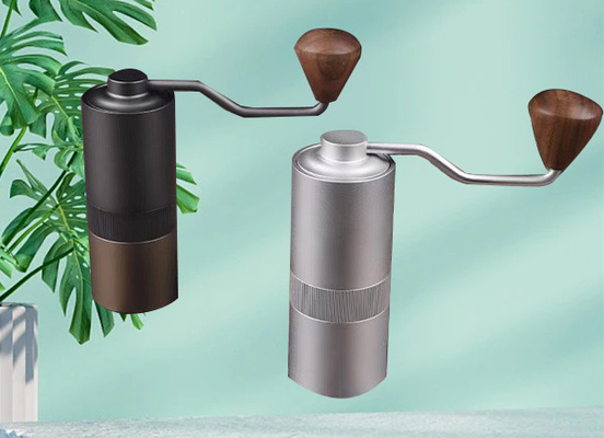 Acciaio inossidabile manuale di Bean Grinder Conical Burr Mill del caffè