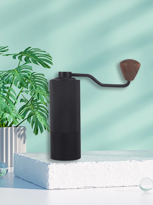 Più piccolo Burr Plastic Outdoor Coffee Grinder portatile con la maniglia della noce