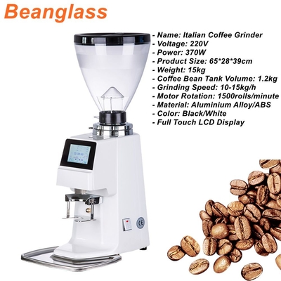 Macchina di caffè espresso commerciale con l'ABS di Bean Grinder Aluminium Alloy del caffè