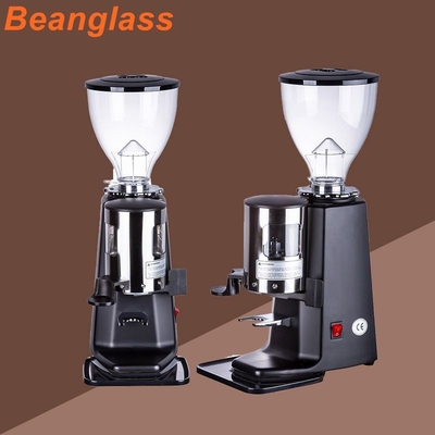 Caffè automatico bianco nero Bean Mixer del volume di Burr Coffee Grinder 1.2kg