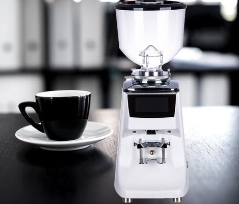 Metallo Burr Coffee Grinder del titanio del macinacaffè 83mm del touch screen del caffè espresso