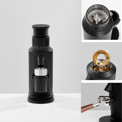 110V / lega di 220V Homeuse Burr Coffee Grinder With Zinc e lega di alluminio