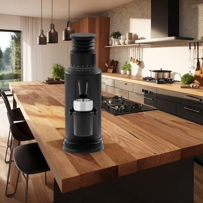 110V-220V Macinatrice italiana di chicchi di caffè Lega di alluminio / Lega di zinco