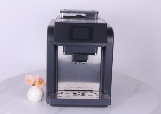 Caffettiera espresso regolabile da 1250W con serbatoio dell'acqua da 2,0L e controllo della temperatura personalizzabile