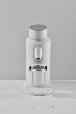 Trituratrice di fagioli espresso personalizzata con fusto piatto da 64 mm e capacità di 120 g